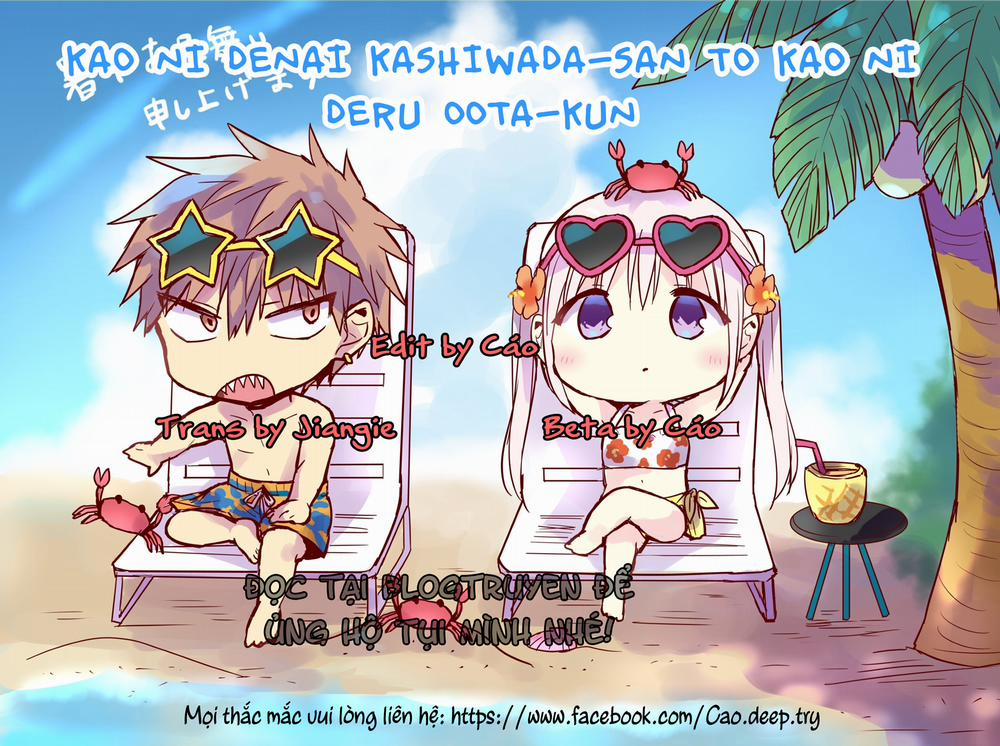 Kao Ni Denai Kashiwada-San To Kao Ni Deru Oota-Kun 11 trang 9