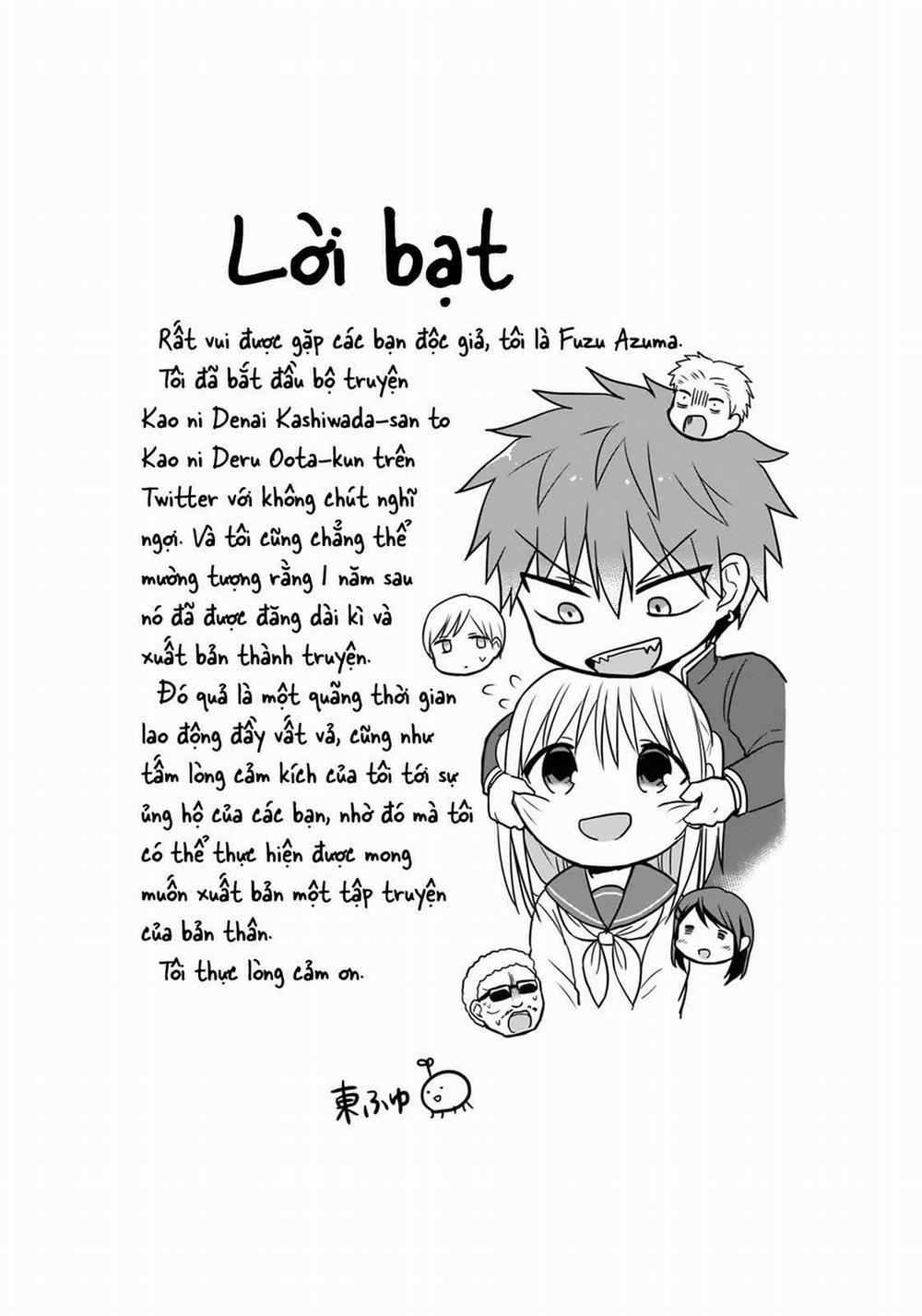 Kao Ni Denai Kashiwada-San To Kao Ni Deru Oota-Kun 13.5 trang 8