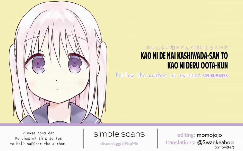 Kao Ni Denai Kashiwada-San To Kao Ni Deru Oota-Kun 14 trang 14