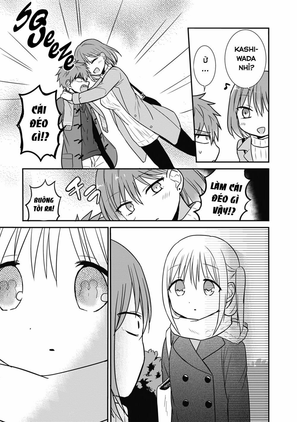 Kao Ni Denai Kashiwada-San To Kao Ni Deru Oota-Kun 16 trang 11