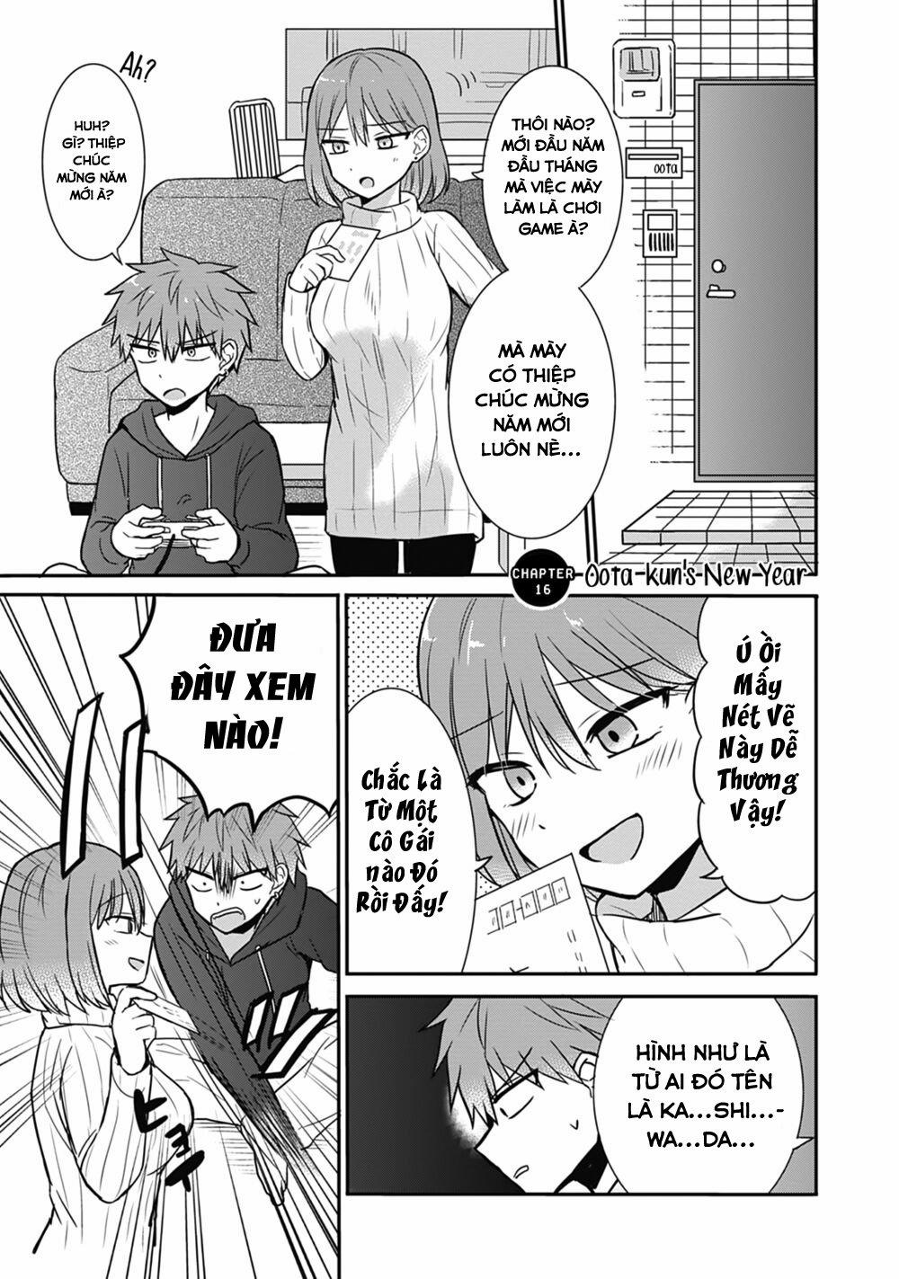 Kao Ni Denai Kashiwada-San To Kao Ni Deru Oota-Kun 16 trang 3