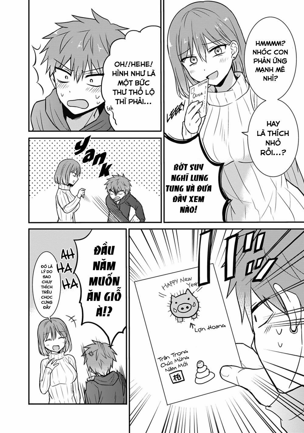 Kao Ni Denai Kashiwada-San To Kao Ni Deru Oota-Kun 16 trang 4