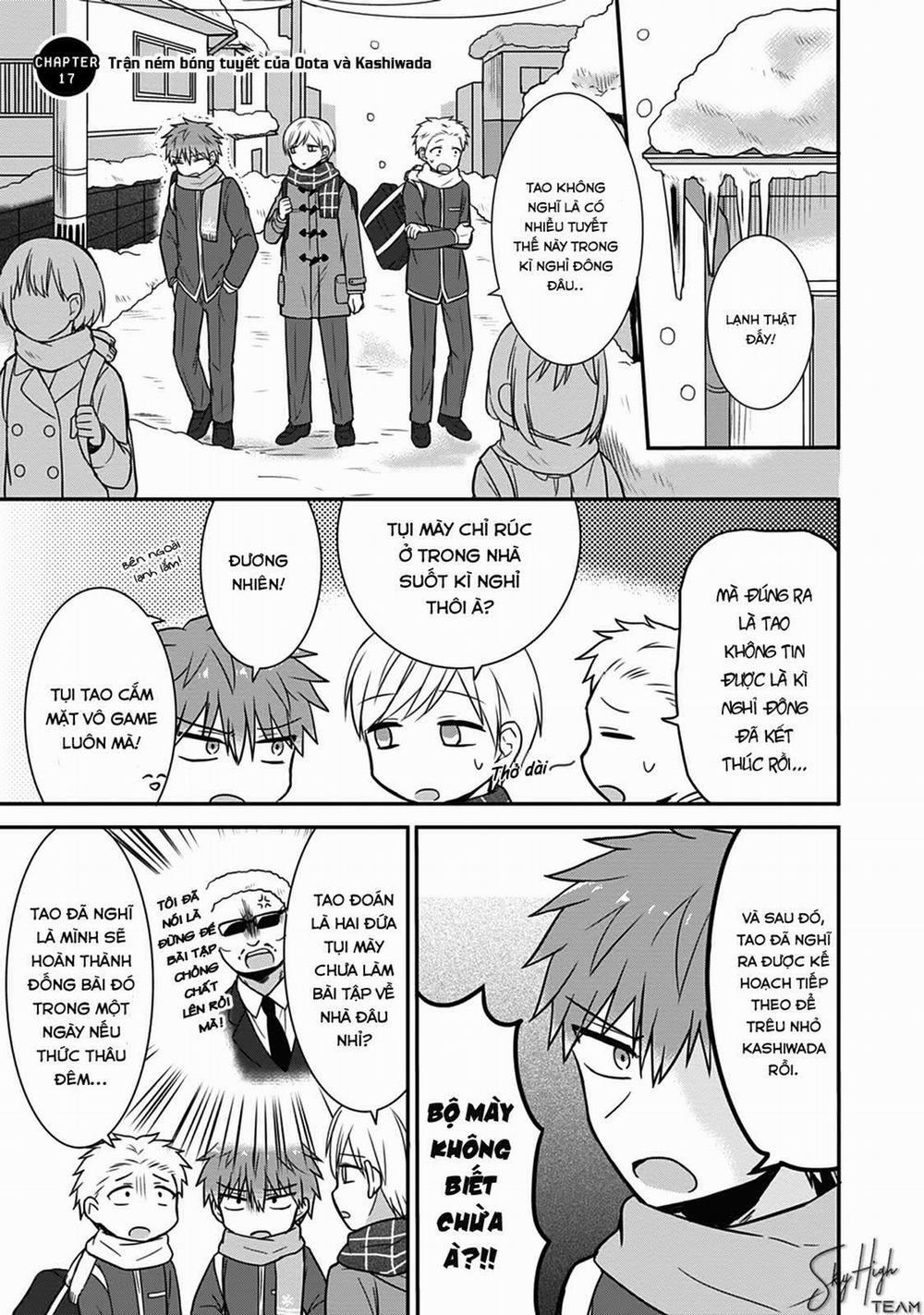 Kao Ni Denai Kashiwada-San To Kao Ni Deru Oota-Kun 17 trang 1