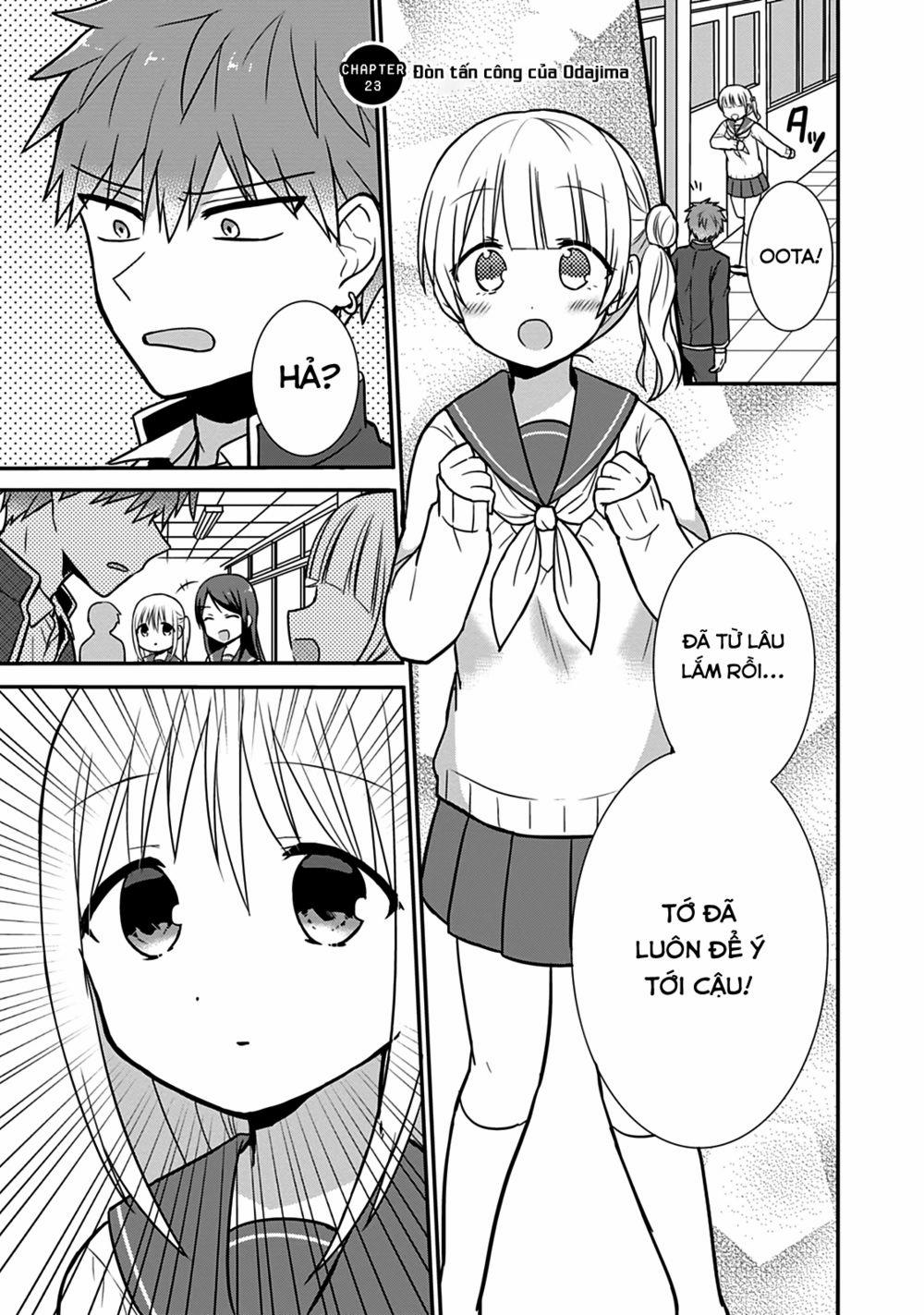 Kao Ni Denai Kashiwada-San To Kao Ni Deru Oota-Kun 23 trang 1