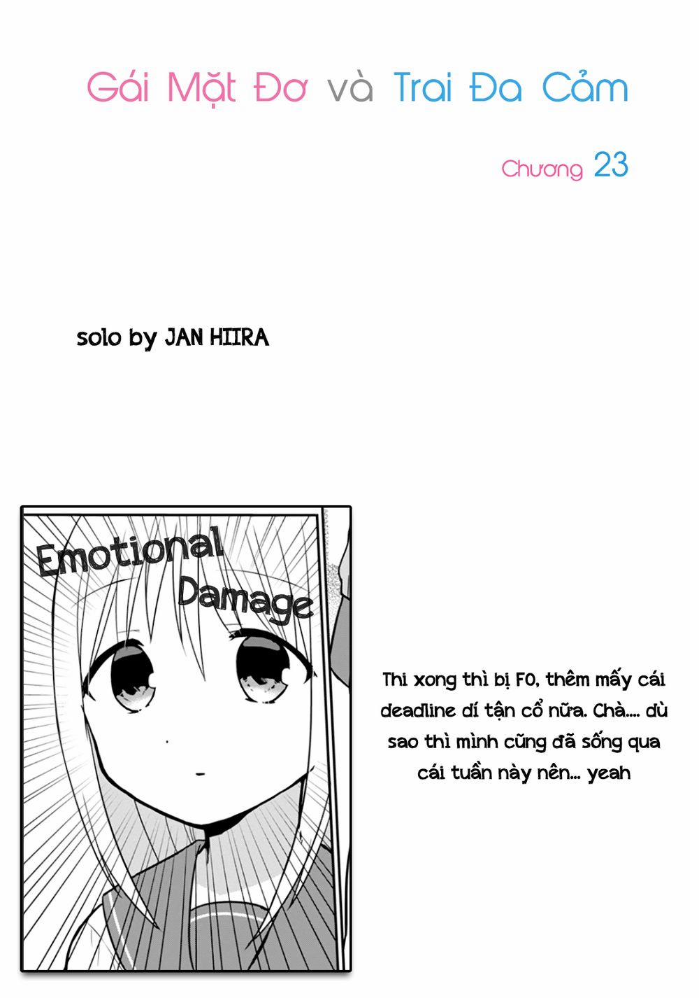 Kao Ni Denai Kashiwada-San To Kao Ni Deru Oota-Kun 23 trang 11