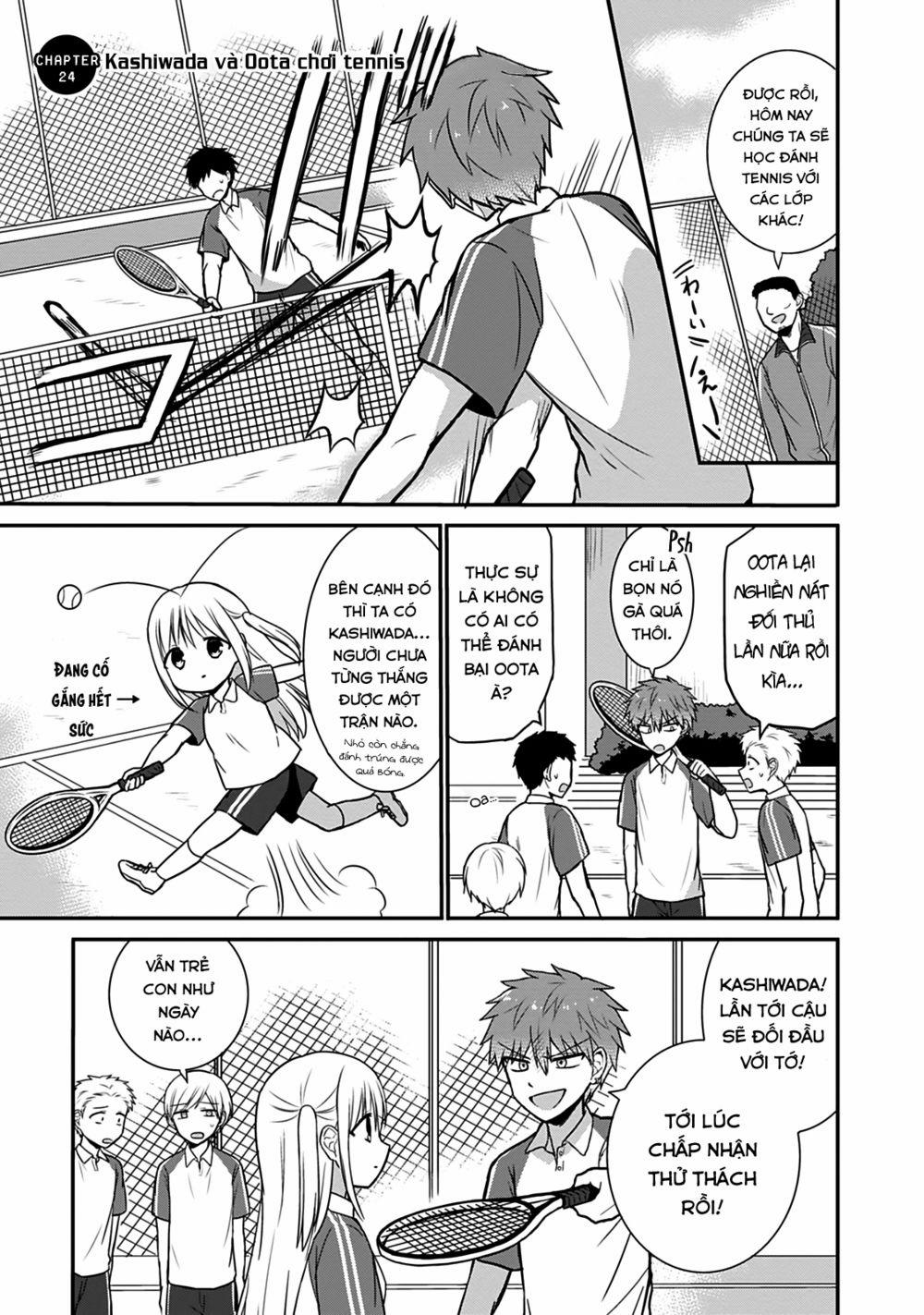 Kao Ni Denai Kashiwada-San To Kao Ni Deru Oota-Kun 24 trang 1