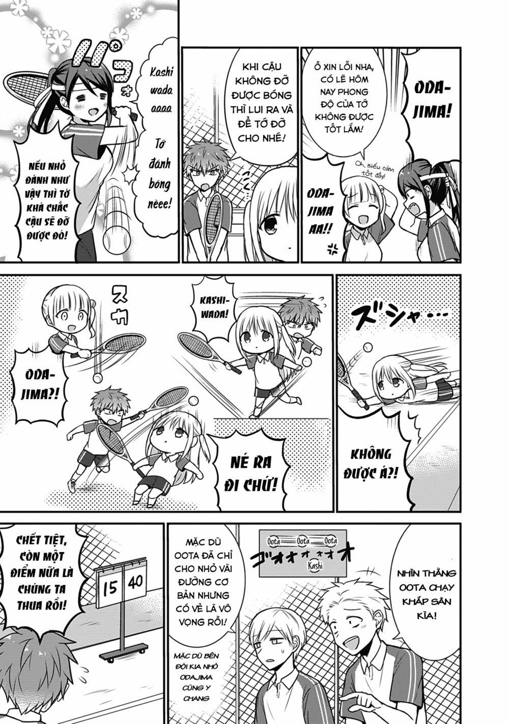 Kao Ni Denai Kashiwada-San To Kao Ni Deru Oota-Kun 24 trang 9