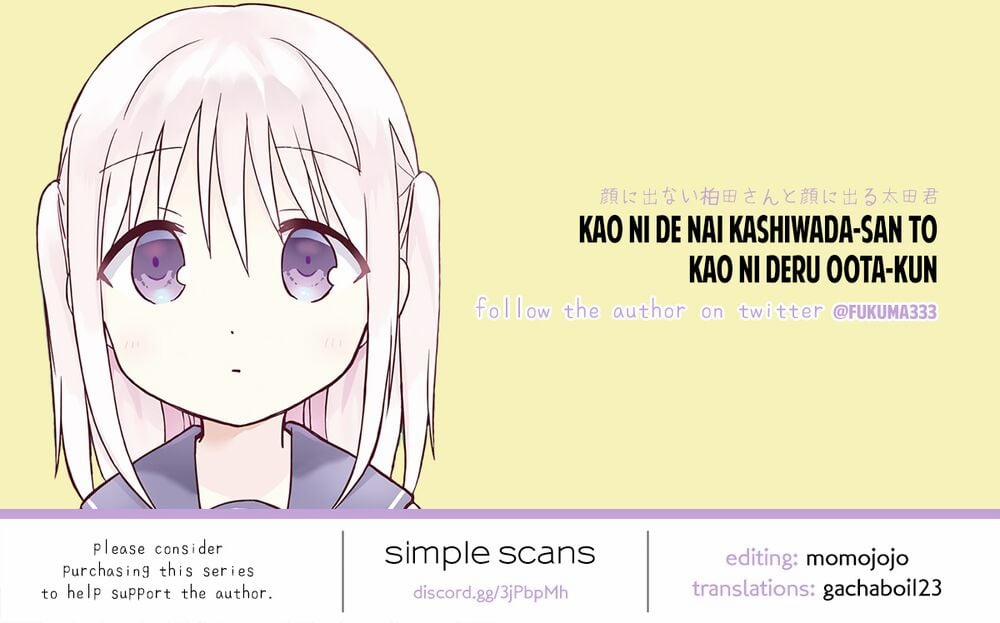 Kao Ni Denai Kashiwada-San To Kao Ni Deru Oota-Kun 3 trang 9