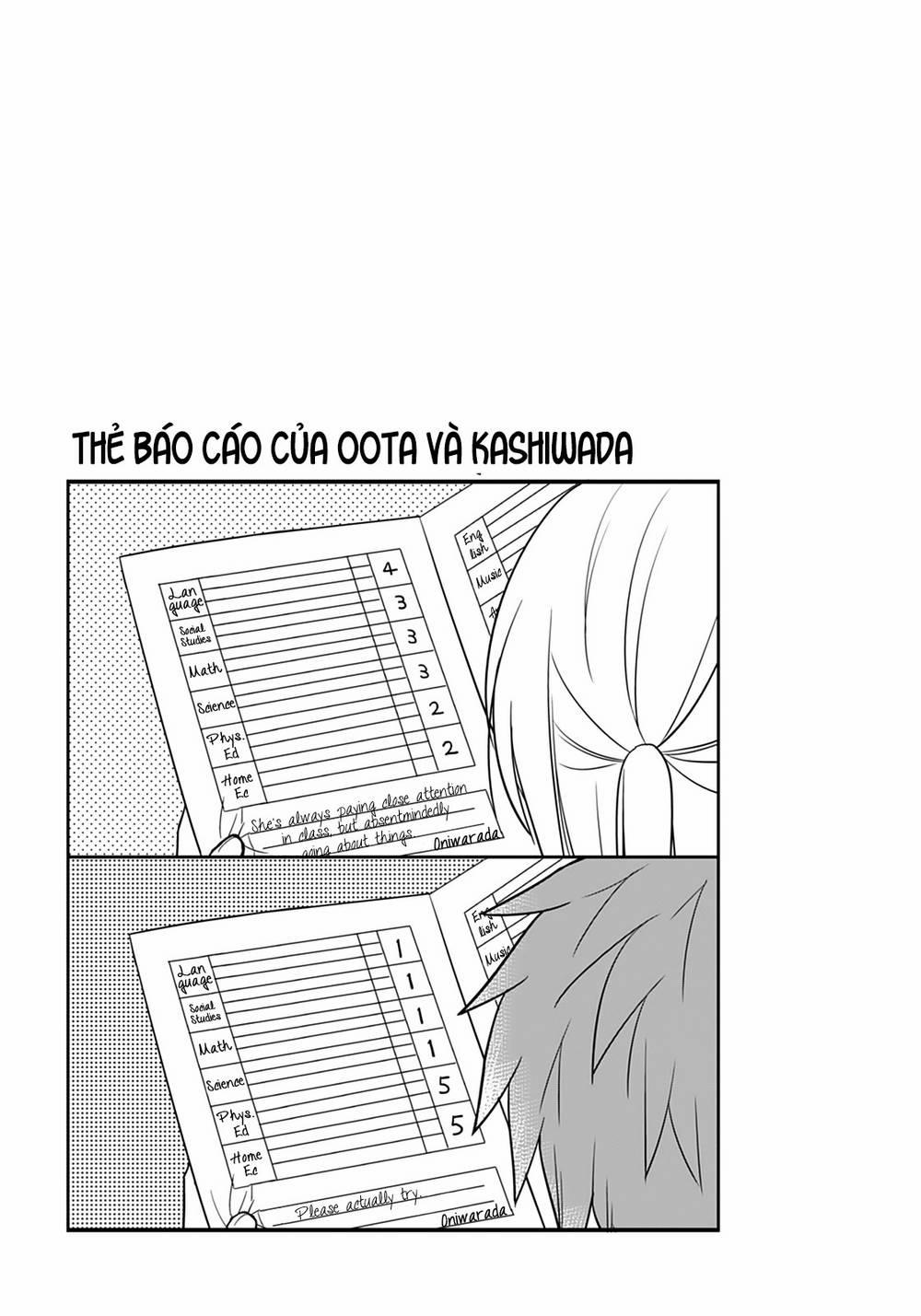 Kao Ni Denai Kashiwada-San To Kao Ni Deru Oota-Kun 33 trang 12