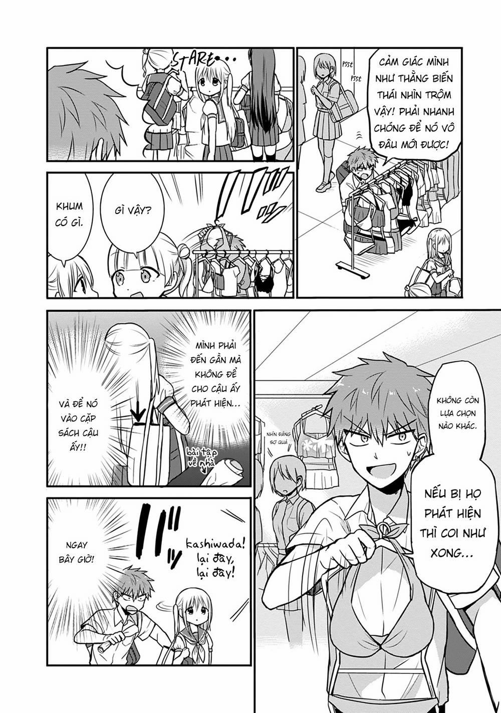 Kao Ni Denai Kashiwada-San To Kao Ni Deru Oota-Kun 33 trang 7