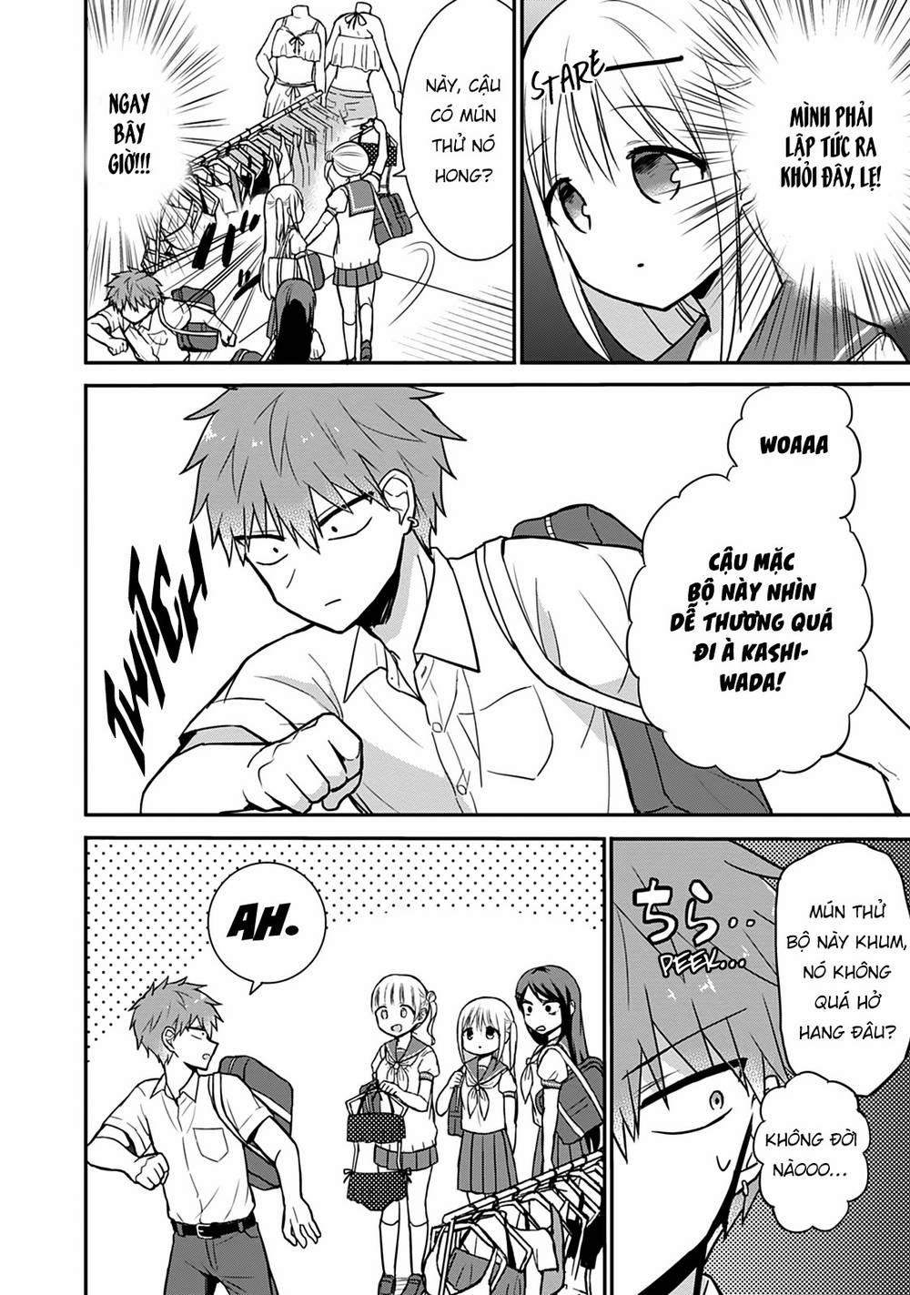 Kao Ni Denai Kashiwada-San To Kao Ni Deru Oota-Kun 33 trang 9