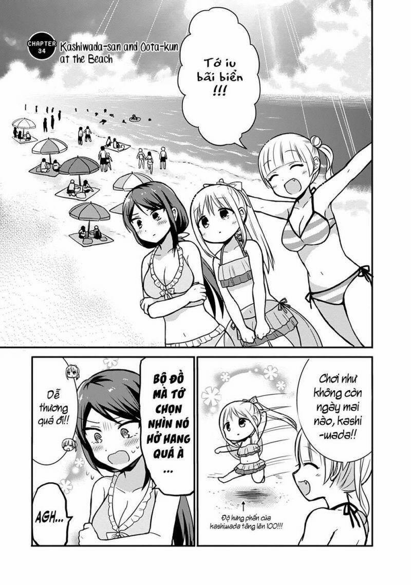 Kao Ni Denai Kashiwada-San To Kao Ni Deru Oota-Kun 34 trang 3