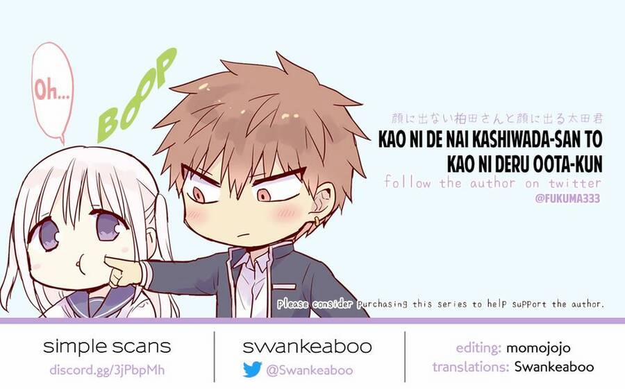 Kao Ni Denai Kashiwada-San To Kao Ni Deru Oota-Kun 37 trang 14