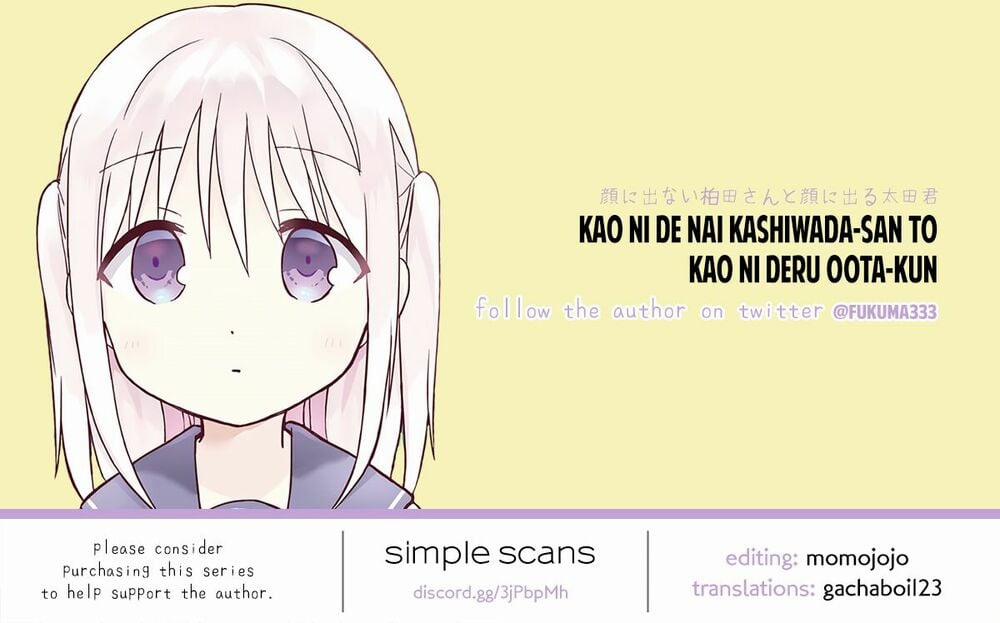 Kao Ni Denai Kashiwada-San To Kao Ni Deru Oota-Kun 4 trang 10