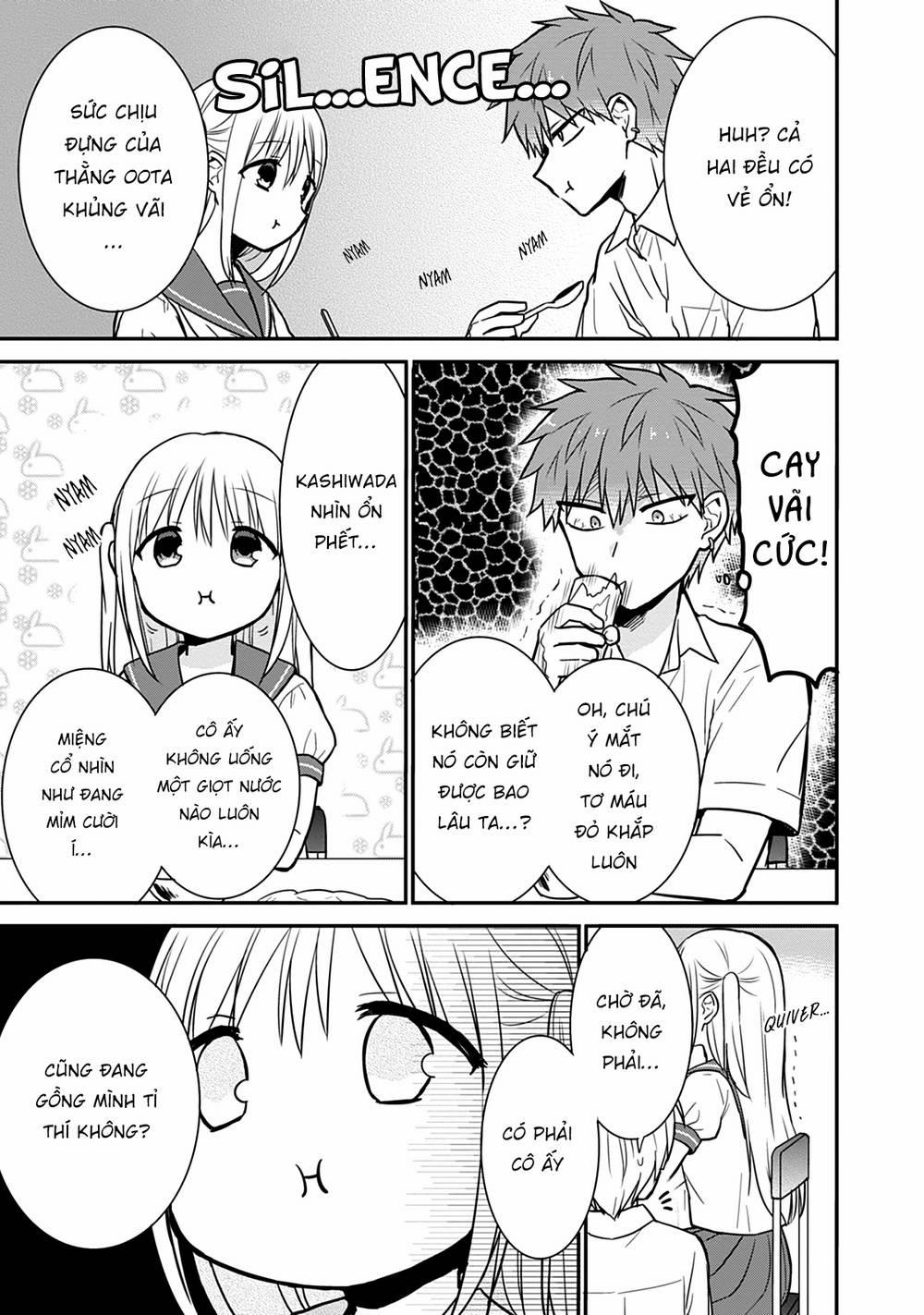 Kao Ni Denai Kashiwada-San To Kao Ni Deru Oota-Kun 40 trang 9