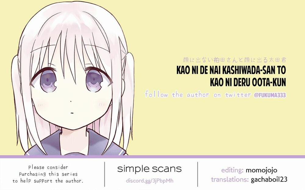 Kao Ni Denai Kashiwada-San To Kao Ni Deru Oota-Kun 5 trang 13