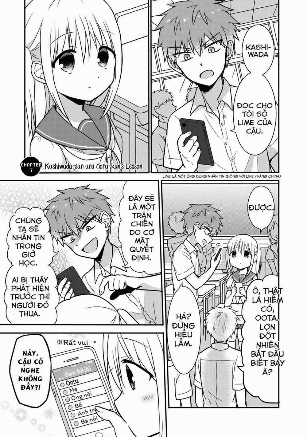 Kao Ni Denai Kashiwada-San To Kao Ni Deru Oota-Kun 7 trang 0