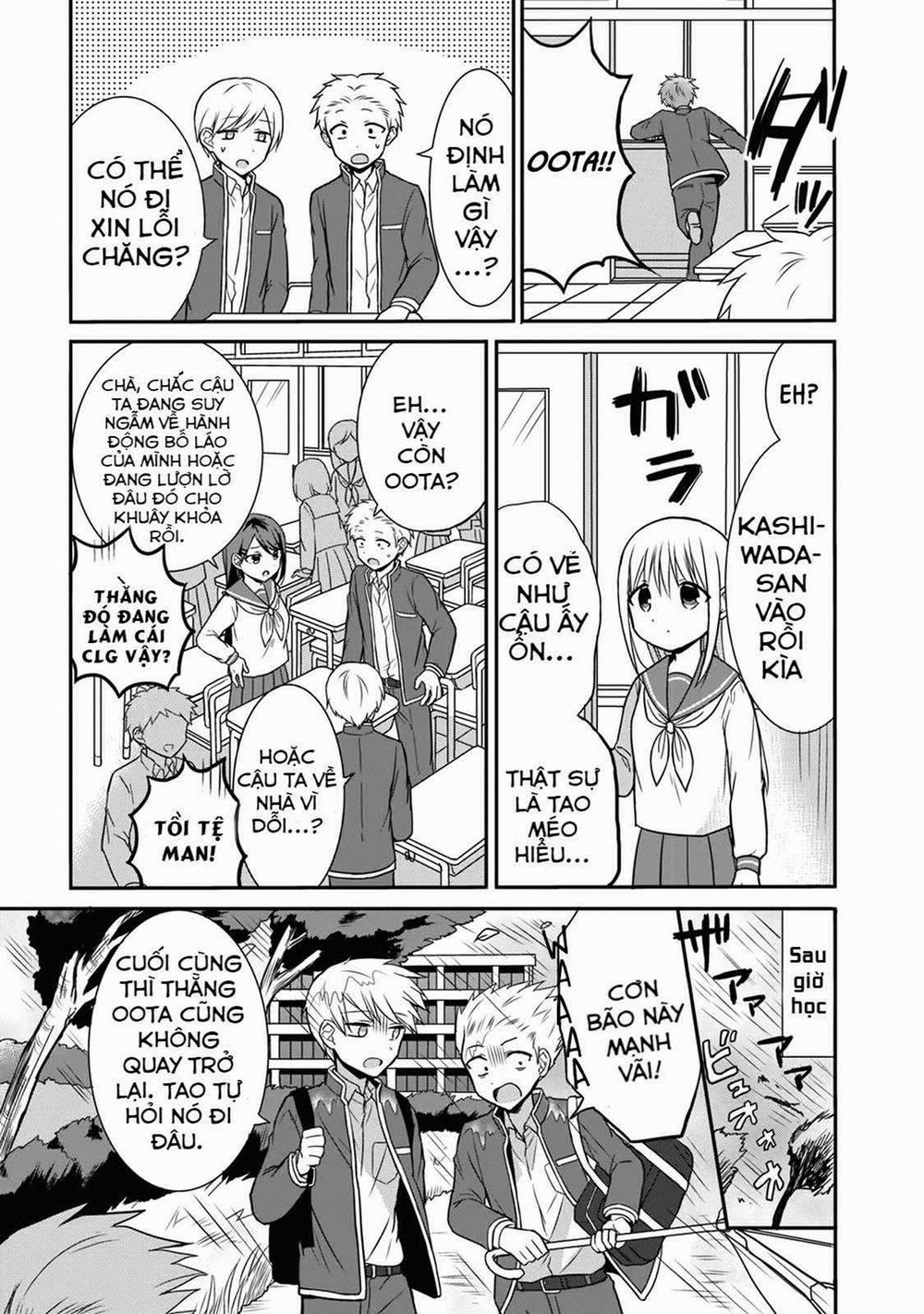 Kao Ni Denai Kashiwada-San To Kao Ni Deru Oota-Kun 9 trang 4