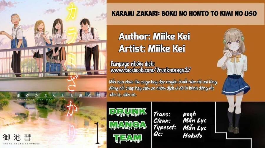 Karami Zakari: Boku No Honto To Kimi No Uso 2 trang 1