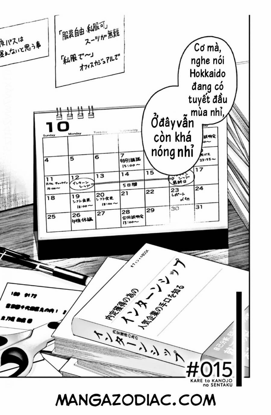 Kare To Kanojo No Sentaku 15 trang 3