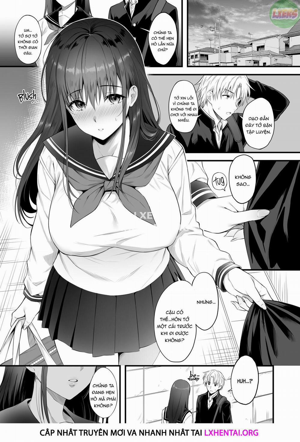 Kareshi ga Iru no ni Gifu ni Mainichi Sex o Kyouyou sarete imasu. Oneshot trang 2