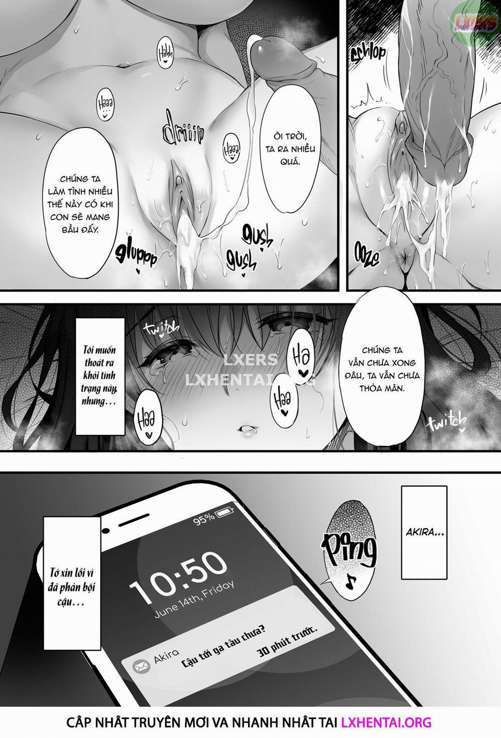 Kareshi ga Iru no ni Gifu ni Mainichi Sex o Kyouyou sarete imasu. Oneshot trang 31