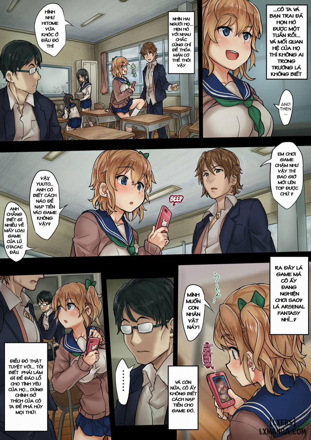 Kareshi Mochi Gal o Netotte Haramase Oneshot trang 3