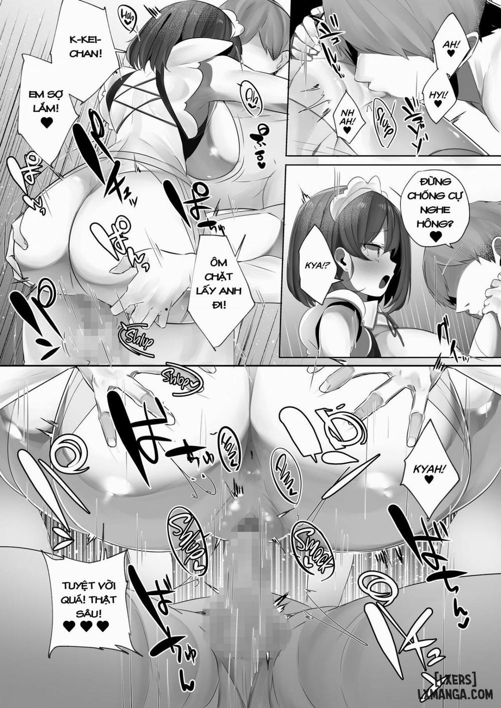 Kareshi Mochi no Kyonyuu Osananajimi o NTR Nakadashi Suru Hon Oneshot trang 37