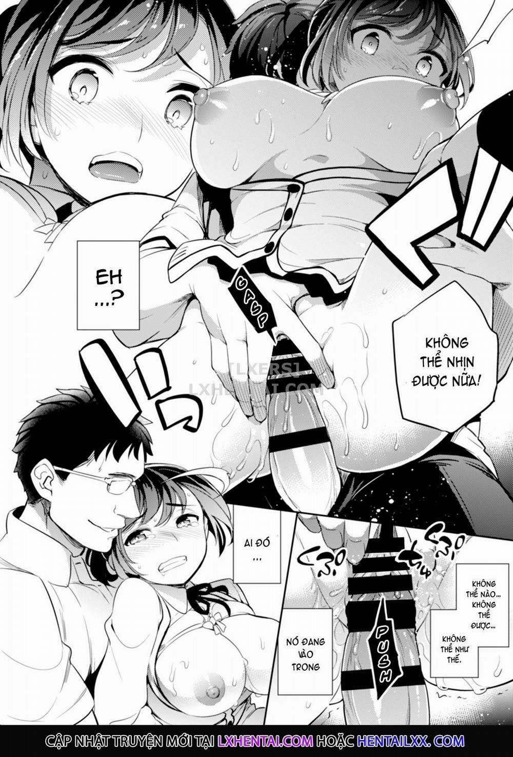Kareshi to Hatsu H Mokuzen ni Chikan ni NTR-reta Shoujo 1 trang 17