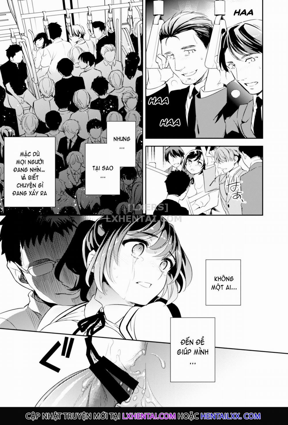 Kareshi to Hatsu H Mokuzen ni Chikan ni NTR-reta Shoujo 1 trang 18