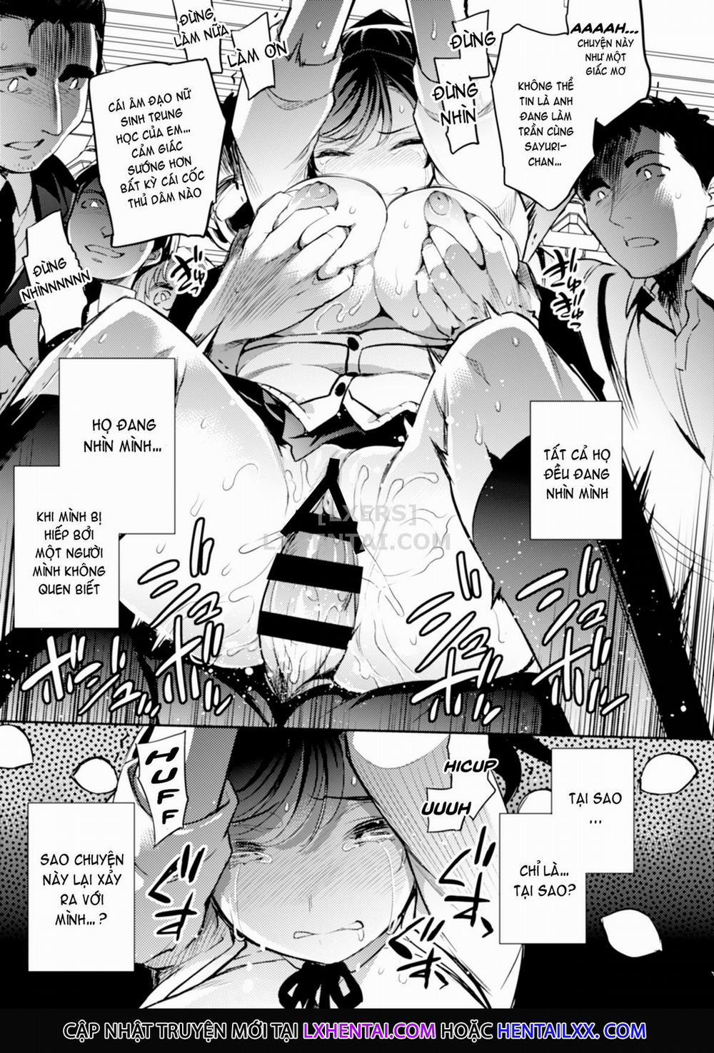 Kareshi to Hatsu H Mokuzen ni Chikan ni NTR-reta Shoujo 1 trang 22