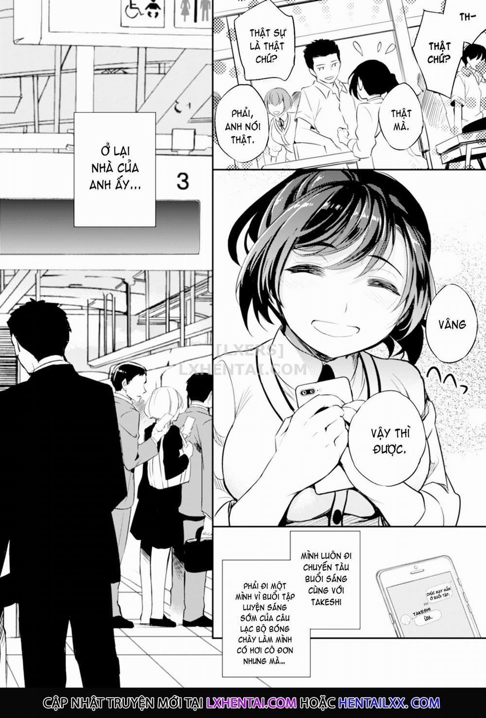 Kareshi to Hatsu H Mokuzen ni Chikan ni NTR-reta Shoujo 1 trang 7