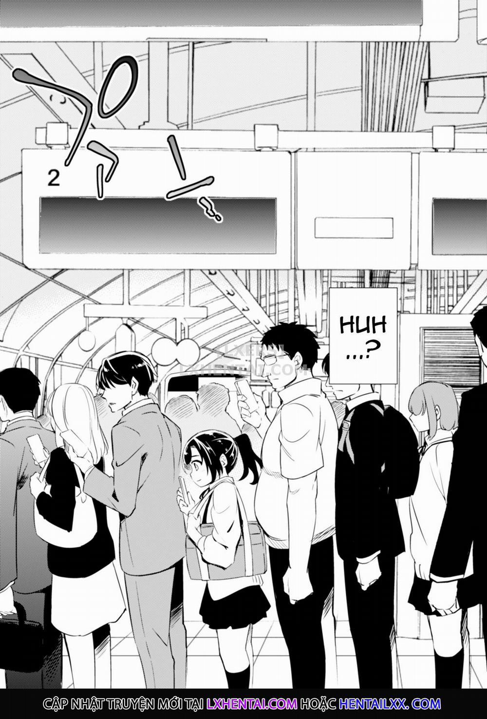 Kareshi to Hatsu H Mokuzen ni Chikan ni NTR-reta Shoujo 1 trang 8