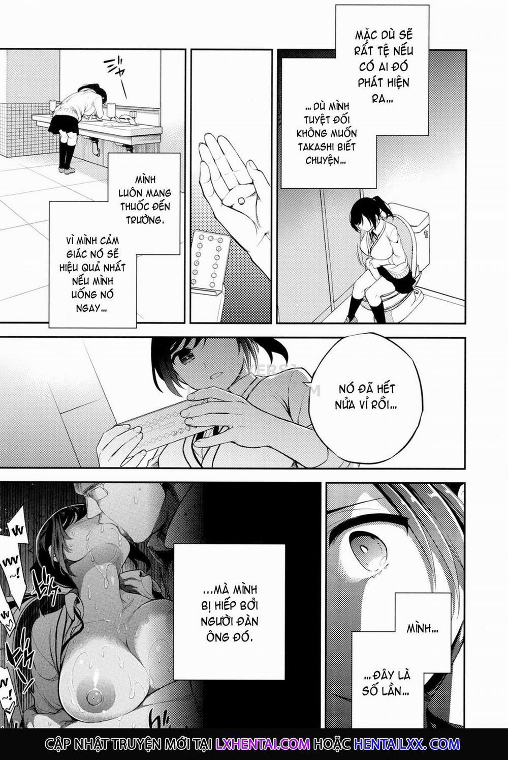Kareshi to Hatsu H Mokuzen ni Chikan ni NTR-reta Shoujo 3 trang 22