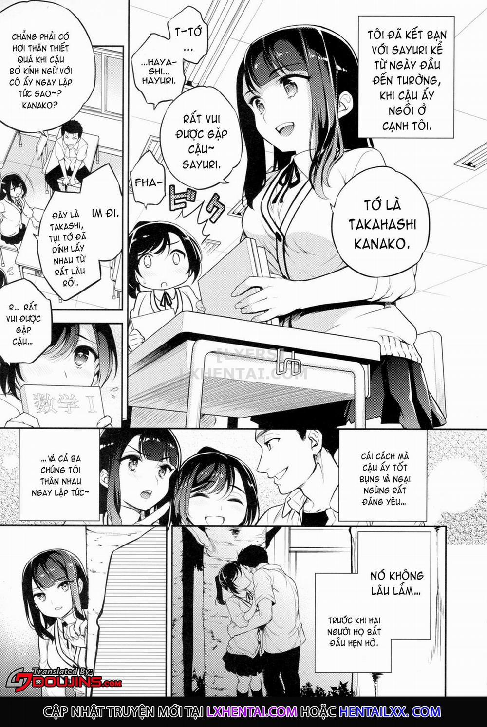 Kareshi to Hatsu H Mokuzen ni Chikan ni NTR-reta Shoujo 4 trang 6