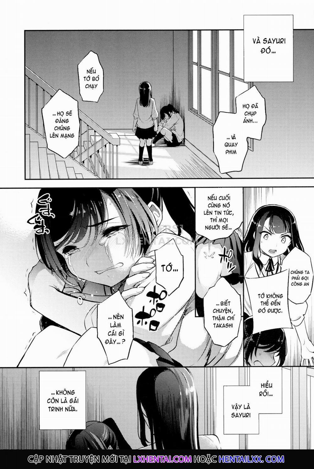 Kareshi to Hatsu H Mokuzen ni Chikan ni NTR-reta Shoujo 4 trang 7