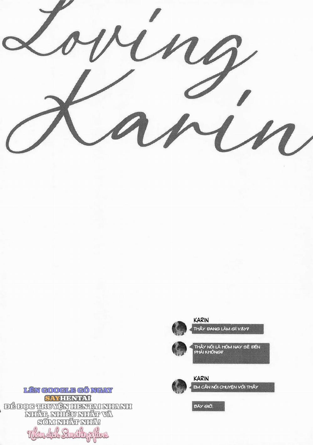 Karin đáng yêu 1 trang 1