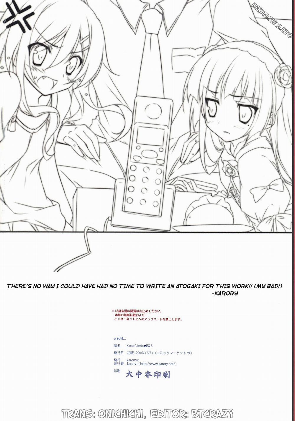 Karorful Mix EX 1 (Ore No Imouto Ga Konna Ni Kawaii Wake Ga Nai) Oneshot trang 33