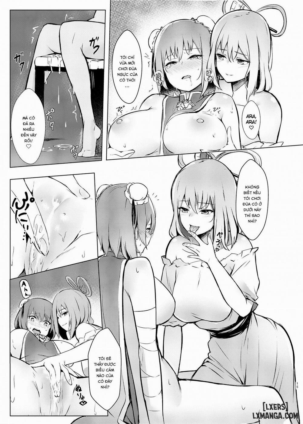 Kasen-chan ga Seiga-san ni Kawaigarareru Hon Oneshot trang 11