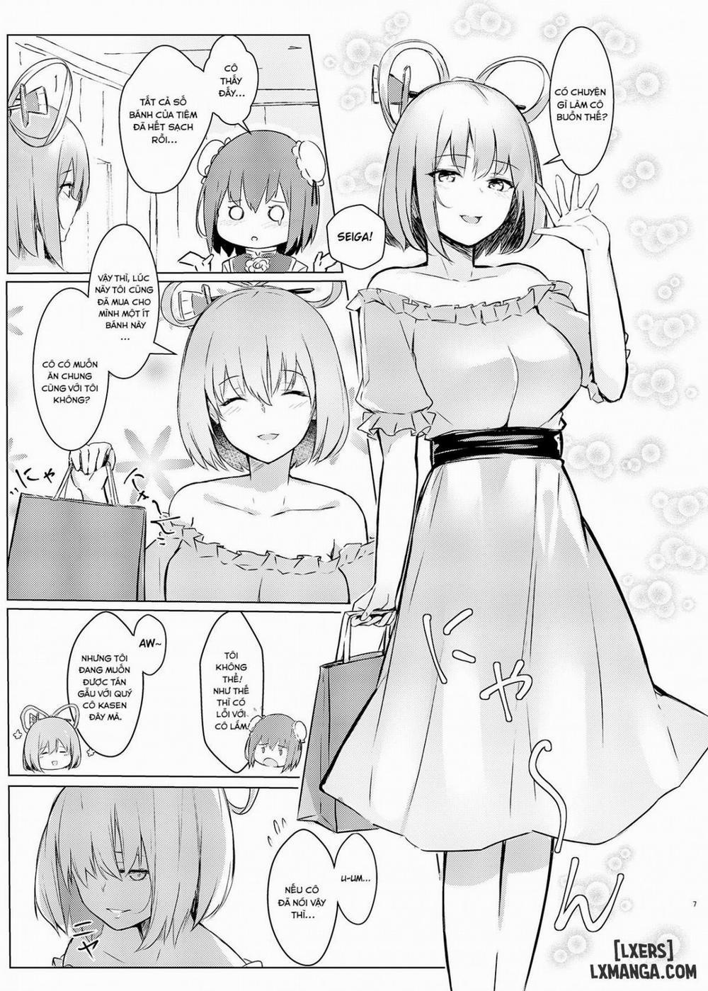 Kasen-chan ga Seiga-san ni Kawaigarareru Hon Oneshot trang 3