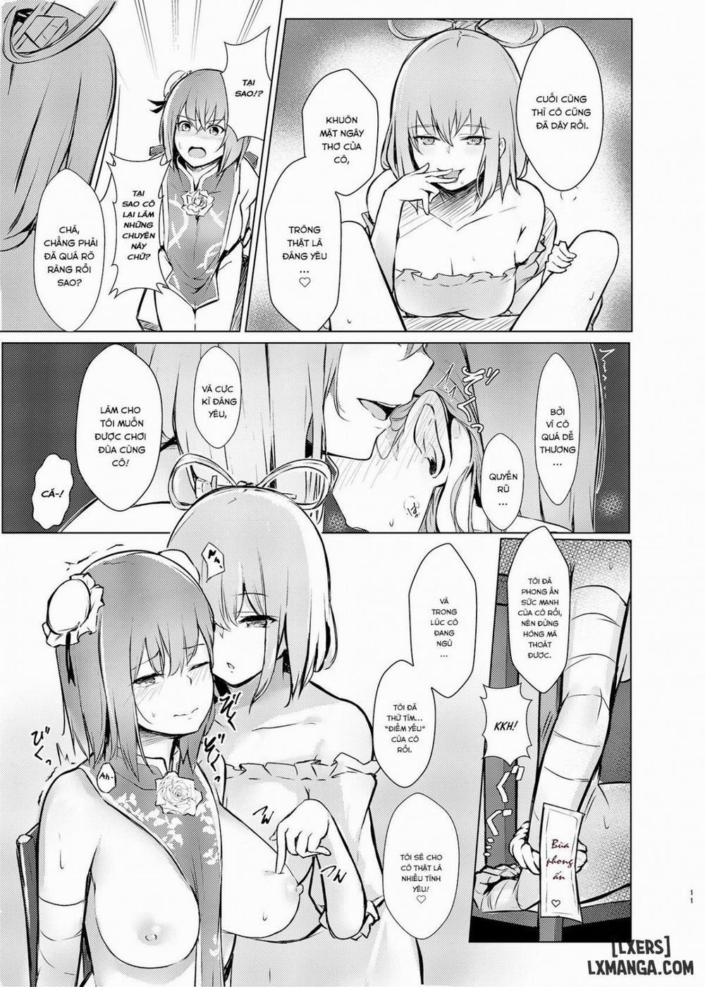 Kasen-chan ga Seiga-san ni Kawaigarareru Hon Oneshot trang 7