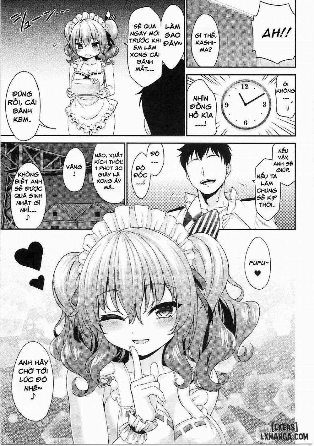 Kashima-chan no Hadaka Apron Oneshot trang 17