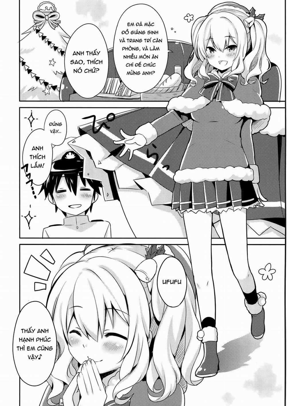 Kashima muốn ở cùng với đô đốc. Oneshot trang 4