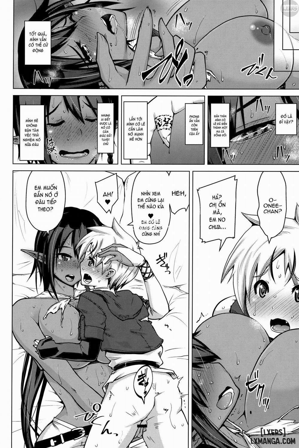 Kasshoku Elf to Chiisana Kyuuketsuki Oneshot trang 18