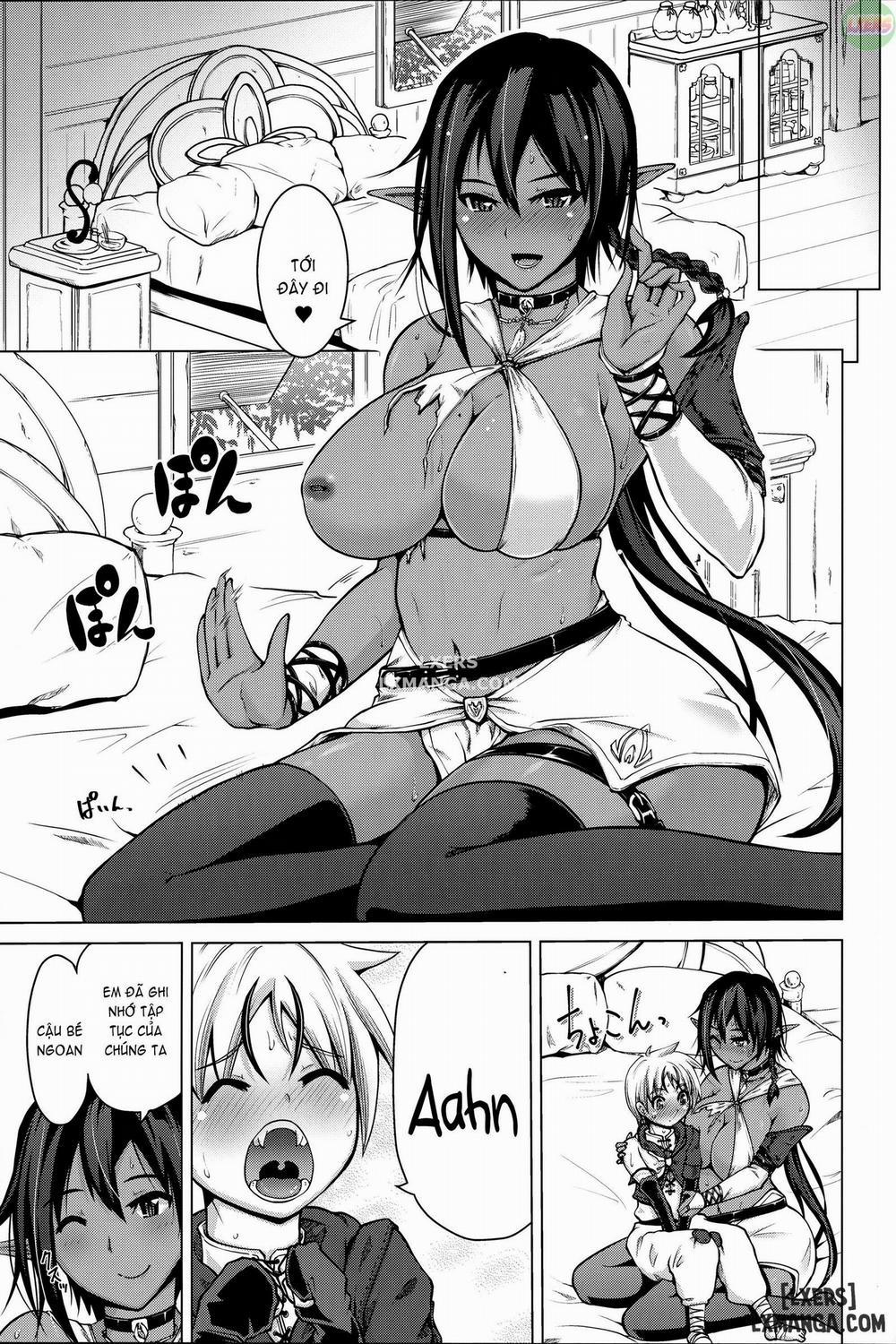 Kasshoku Elf to Chiisana Kyuuketsuki Oneshot trang 5