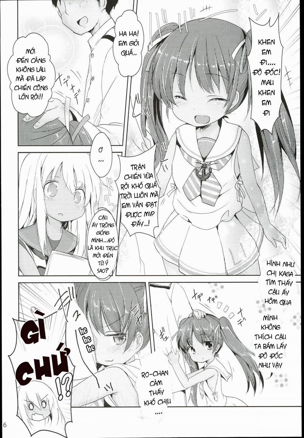 Kasshoku Musume wa Sekkyokuteki (Kantai Collection) One shot trang 8