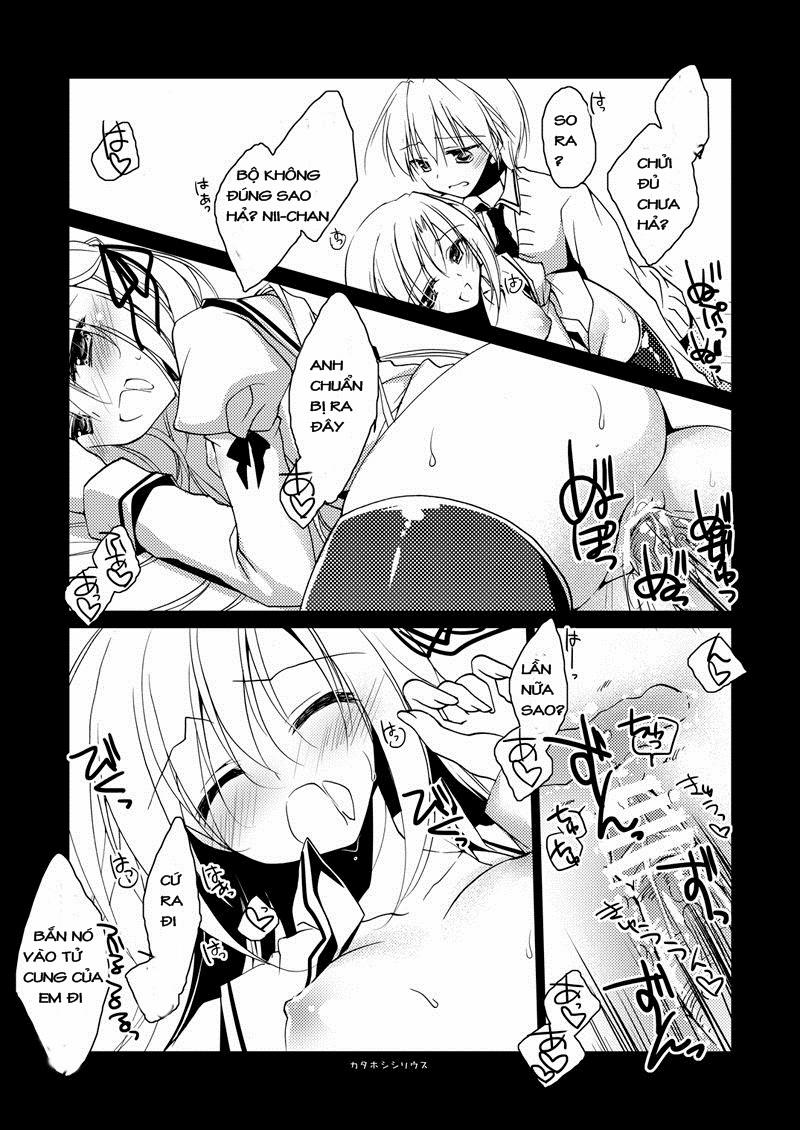 Kata Hoshi Sirius (Yosuga No Sora) Oneshot trang 18