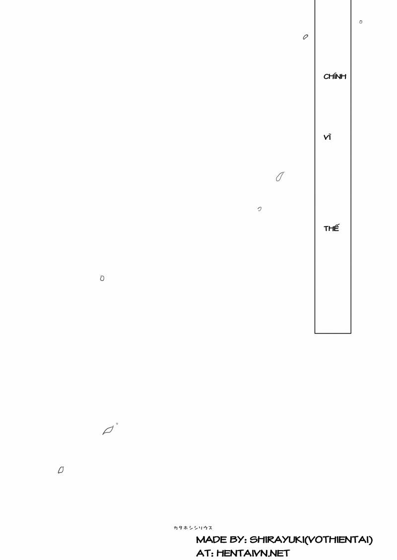 Kata Hoshi Sirius (Yosuga No Sora) Oneshot trang 23