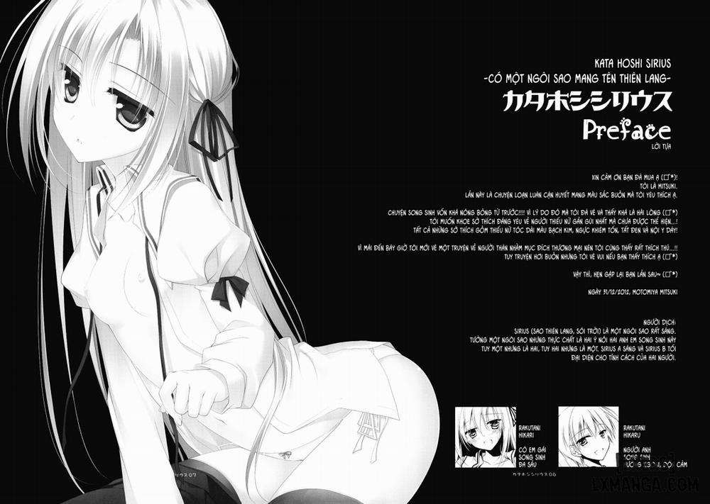 Kata Hoshi Sirius Oneshot trang 4