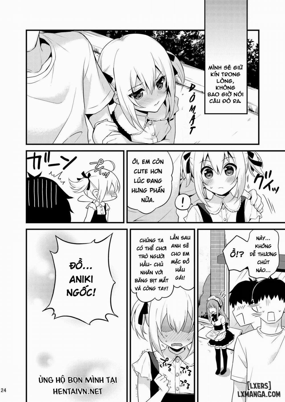 Kawaii Otouto wa Onii-chan no Tame ni Imouto ni Narubeki! Sono 2 Oneshot trang 22